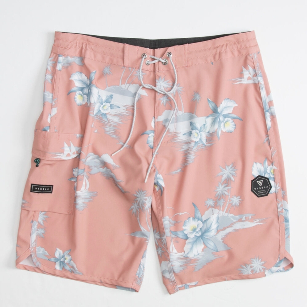 VISSLA Midnight Aloha 20" Board Shorts 33